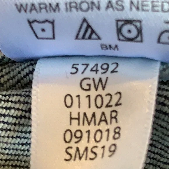 Hanna Andersson jean jacket embroidered flowers European size 140 US 10 - Picture 9 of 10